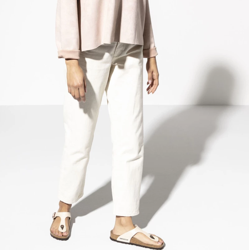 Birkenstock Gizeh Regular Graceful Pearl White