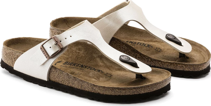 Birkenstock Gizeh Regular Graceful Pearl White