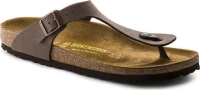 Birkenstock Gizeh Birko-Flor Nubuck Regular Fit Mocca