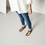 Birkenstock Gizeh Birko-Flor Nubuck Regular Fit Mocca