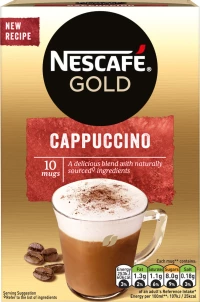 Nescafe Στιγμιαίος Gold Cappuccino 10x14gr