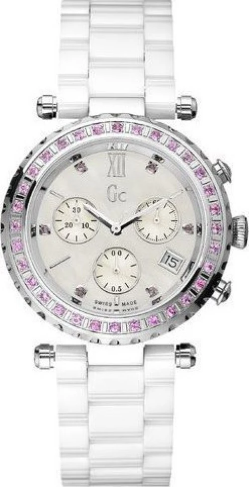 Gc Diver Chic I01050M1 Γυναικείο Ρολόι Quartz Χρονογράφος Ακριβείας