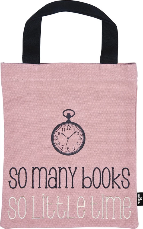 Moses So Many Books Pink