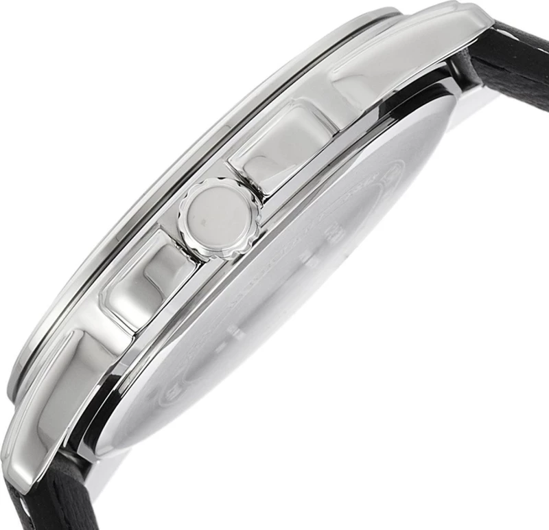 Casio Ρολόι MTP-1314L-8AV με Δερμάτινο Λουράκι σε Μαύρο χρώμα