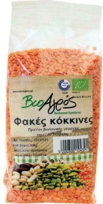 Βιο Αγρός Φακές Κόκκινες 500gr
