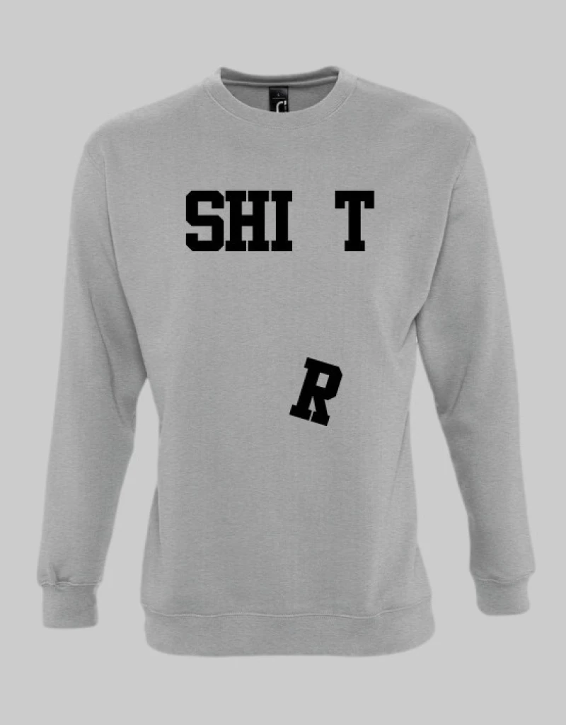 Shirt Sweatshirt - GREY MELANGE