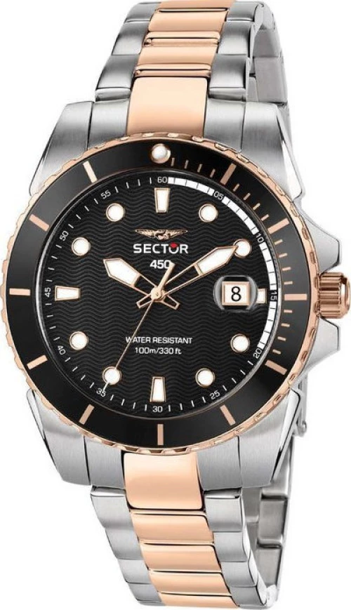 SECTOR 450 Two Tone Stainless Steel Bracelet