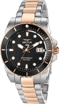 SECTOR 450 Two Tone Stainless Steel Bracelet