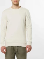 Crew Neck Sweatshirt Cream