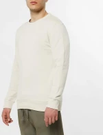 Crew Neck Sweatshirt Cream