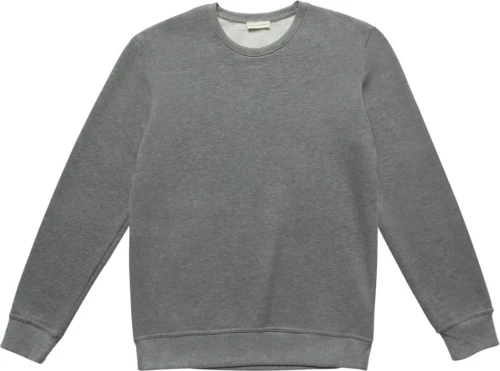 Crew Neck Sweatshirt Melange Grey