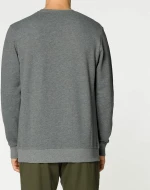 Crew Neck Sweatshirt Melange Grey