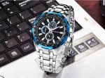 Curren 8023 Silver / Blueblack