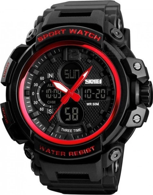 Skmei 1343 Black/ Red