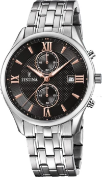 Festina Silver Stainless Steel Chronograph F6854/7