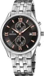 Festina Silver Stainless Steel Chronograph F6854/7