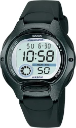 Casio Collection Lw-200-1Bveg Black Rubber Strap