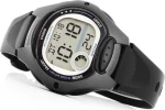 Casio Collection Lw-200-1Bveg Black Rubber Strap