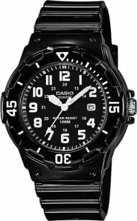 Casio Collection Lrw-200H-1Bv Black Rubber Strap