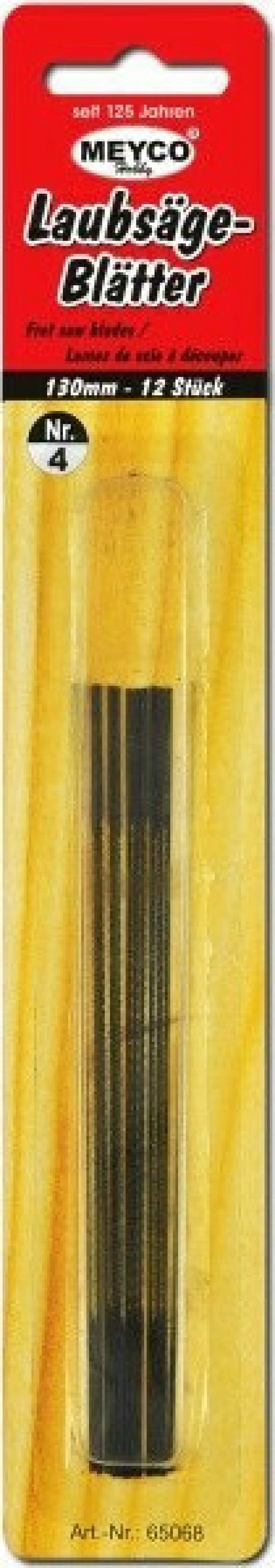 Meyco Πριονάκια Ξυλοκοπτικής No 4 130mm 12τμχ