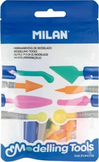 MILAN ΣΕΤ 8 ΕΡΓΑΛΕΙΩΝ ΠΗΛΟΥ ΠΛΑΣΤΙΚΑ