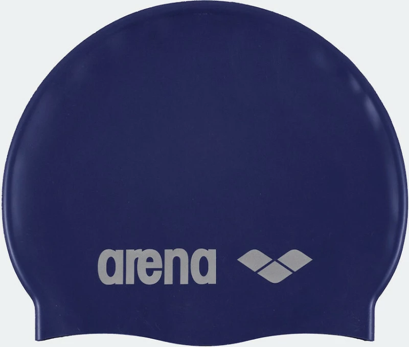 Arena Classic Silicone Σκουφακι 91662-71 Dark Blue Silver