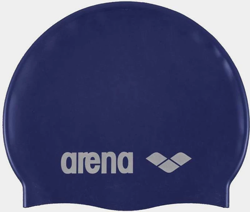 Arena Classic Silicone Σκουφακι 91662-71 Dark Blue Silver