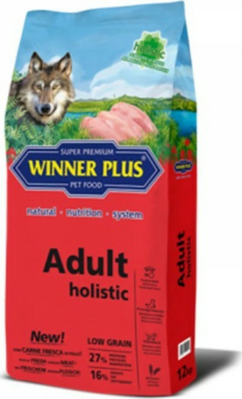 Winner Plus Adult Holistic Chicken 12kg