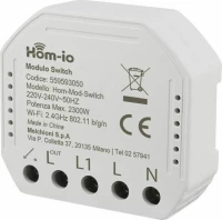 Hom-Io Smart Διακόπτης 1 Κανάλι Smart65450