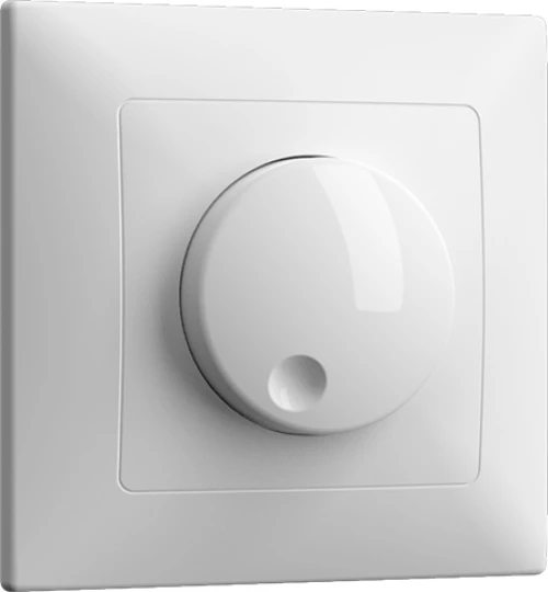Dimmer Περιστροφικό All Loads/Leds 400Va Λευκό Master