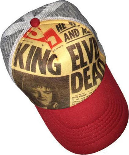 Καπέλο Jockey Unisex Με Σχέδιο King Elvis Tfar