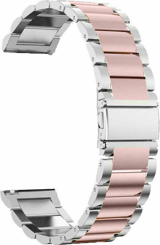 ΜΠΡΑΣΕΛΕ ΑΤΣΑΛΙΝΟ ΜΑΣΙΦ Β0154SLPN 22mm ΔΙΧΡΩΜΟ ΑΣΗΜΙ - ΡΟΖ