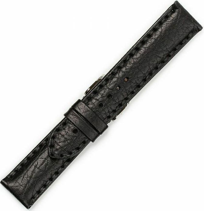 ΛΟΥΡΑΚI ΔΕΡΜΑΤΙΝΟ 0465BK 24 mm ΜΑΥΡΟ