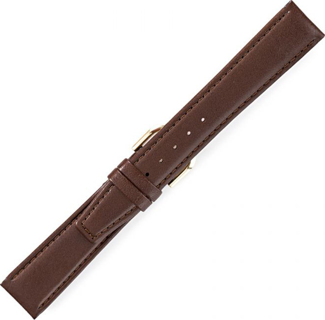 ΥΠΟΑΛΛΕΡΓΙΚΟ ΔΕΡΜΑΤΙΝΟ ΛΟΥΡΑΚI 0138BR 14mm ΚΑΦΕ