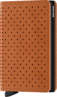 Secrid Slimwallet Perforated Cognac