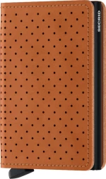 Secrid Slimwallet Perforated Cognac