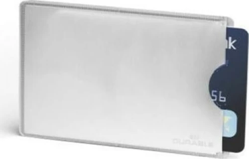 Θήκη Πιστωτικής Κάρτας Durable Rfid Secure Μονή (Silver) 165890023