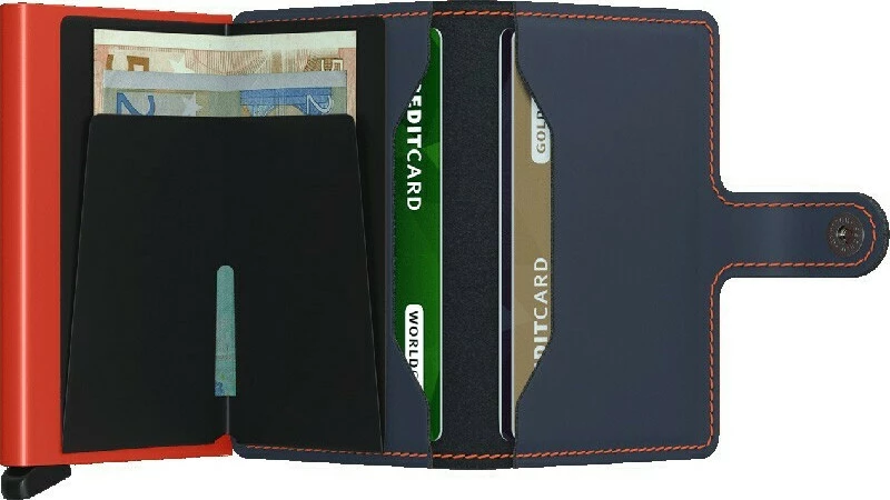 Secrid Miniwallet Matte Blue/Red