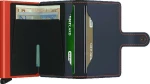 Secrid Miniwallet Matte Blue/Red