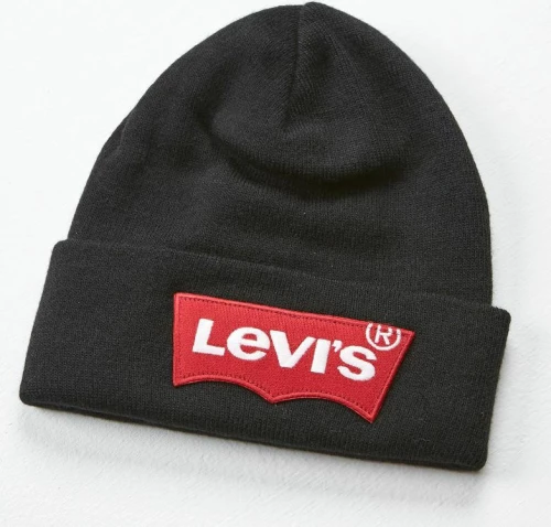 Σκουφάκι Levi's Knitted 38022-0041 Μαύρο