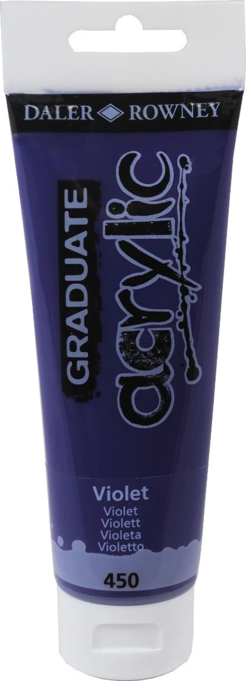 Daler Rowney Graduate Acrylic 120ml Violet 450