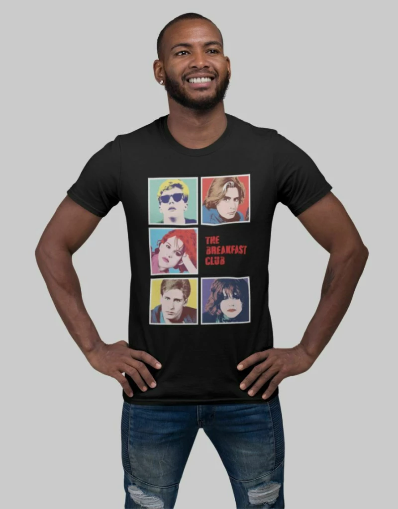 The Breakfast Club t-shirt - BLACK