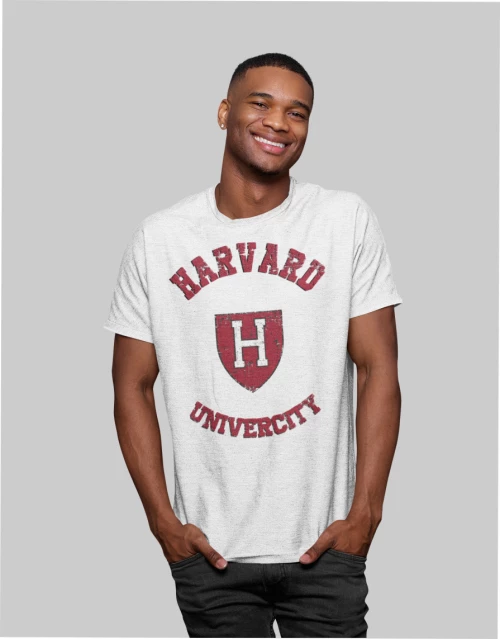 Harvard T-Shirt (Replica) - WHITE