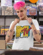MTV t-shirt - WHITE