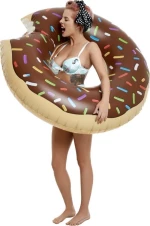 Φουσκωτό Donut Chocolate 120cm