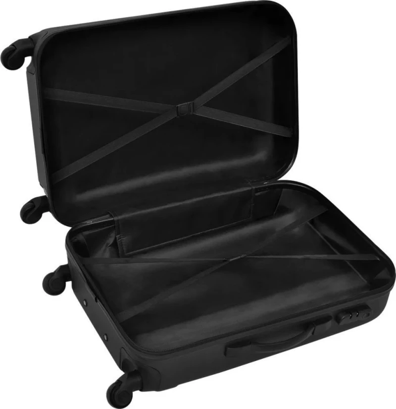 vidaXL Set 3x Black
