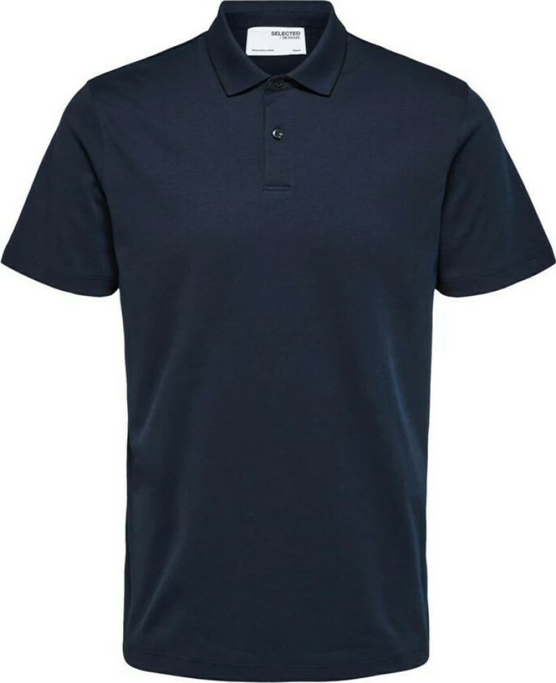 Selected μπλούζα polo 16079296-Navy Blazer
