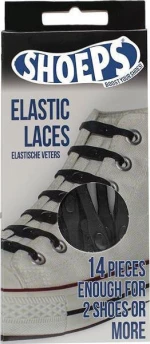 Shoeps Elastic Laces Black