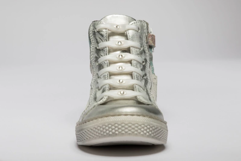 Shoeps Elastic Laces Silver