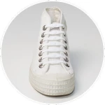 Shoeps Elastic Laces White